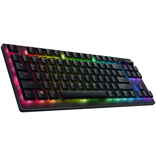 Clavier gaming sans fil ultra-mince Razer DeathStalker V2 Pro Tenkeyless - Switch optique Rouge (AZERTY) Image 1