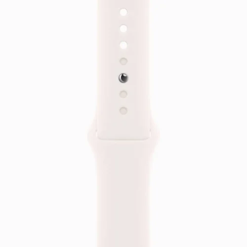 Apple Watch Series 11, Boîtier en Titane Or (GPS/42 mm) Bracelet Sport Rose tendre - S/M Image 1