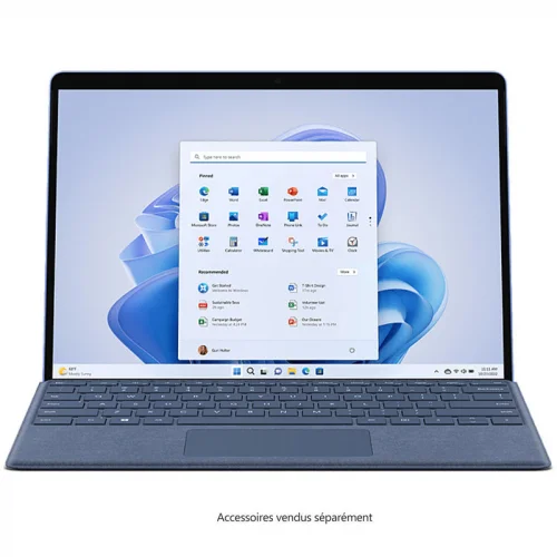 Microsoft Surface Pro 9 (i5 Evo™ 12eme/8Go/256Go SSD) - Bleu Saphir Image 3