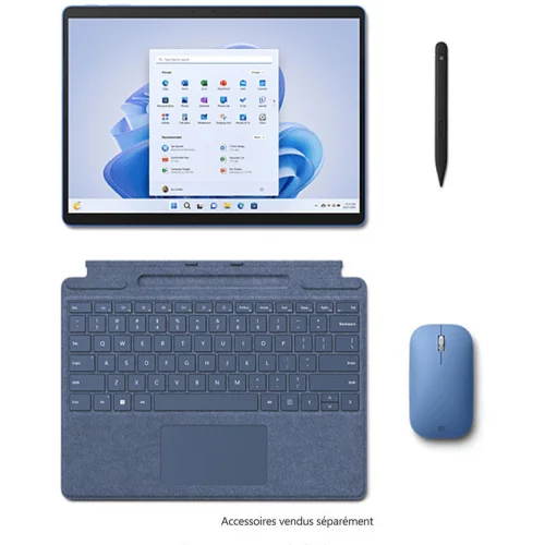 Microsoft Surface Pro 9 (i5 Evo™ 12eme/8Go/256Go SSD) - Bleu Saphir Image 5