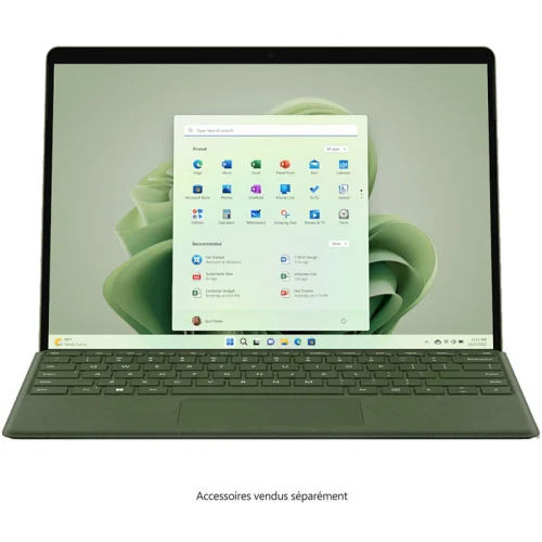 Microsoft Surface Pro 9 (i5 Evo™ 12eme/8Go/256Go SSD) - Vert forêt Image 4