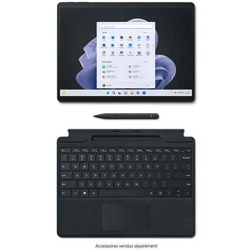Microsoft Surface Pro 9 (i5 Evo™ 12eme/8Go/256Go SSD) - Anthracite Image 1