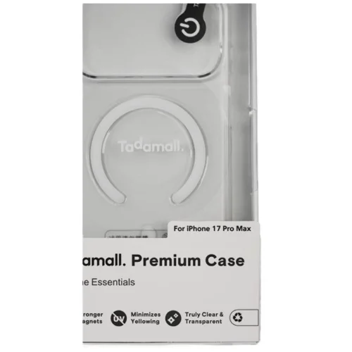 Tadamall Coque premium Transparente avec Magsafe pour Apple iPhone 17 Pro Max Image 2