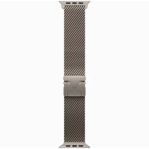 Apple Watch Ultra 3 Boîtier 49 MM Boîtier en titane naturel (49 mm/GPS-Cellular) - Bracelet Milanais en titane naturel Image 1