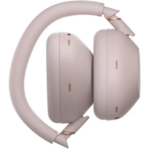 Casque sans fil à réduction de bruit Sony WH-1000XM6 - Rose pâle Image 2