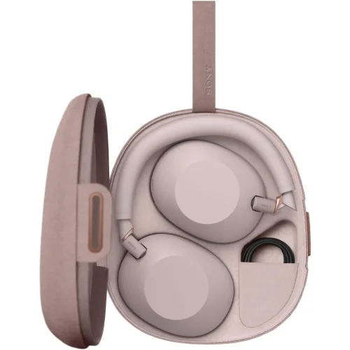 Casque sans fil à réduction de bruit Sony WH-1000XM6 - Rose pâle Image 4