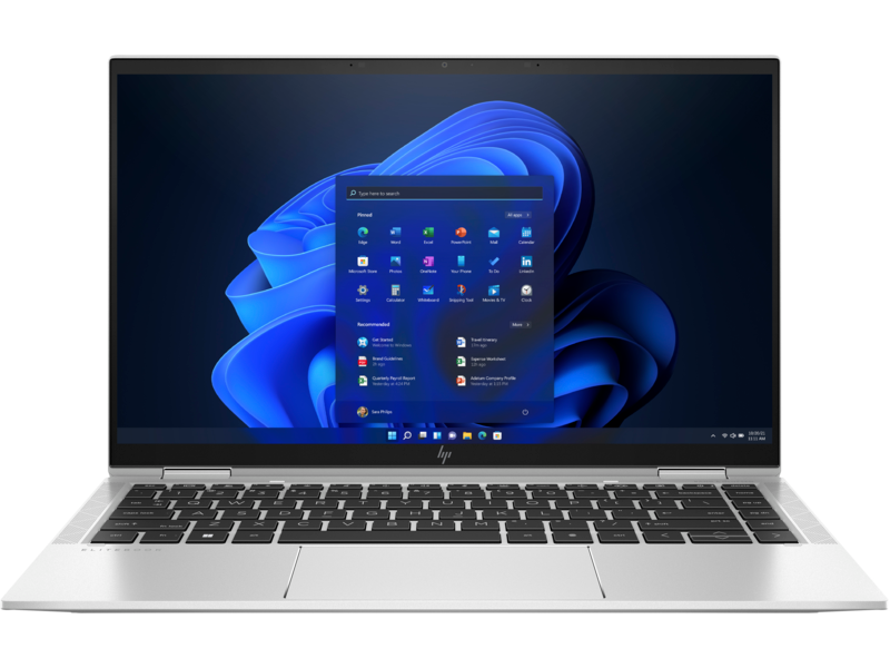 HP EliteBook x360 1040 14 NaturalSilver T HDcam nonODD nonFPR win11 Coreset Front