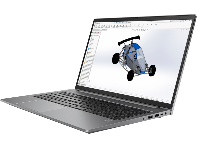 HP ZBook Power G9 Mobile Workstation FrontLeftOpen