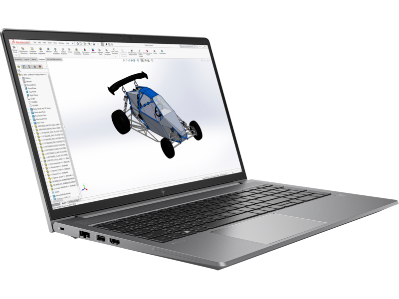 HP ZBook Power G9 Mobile Workstation FrontRightOpen