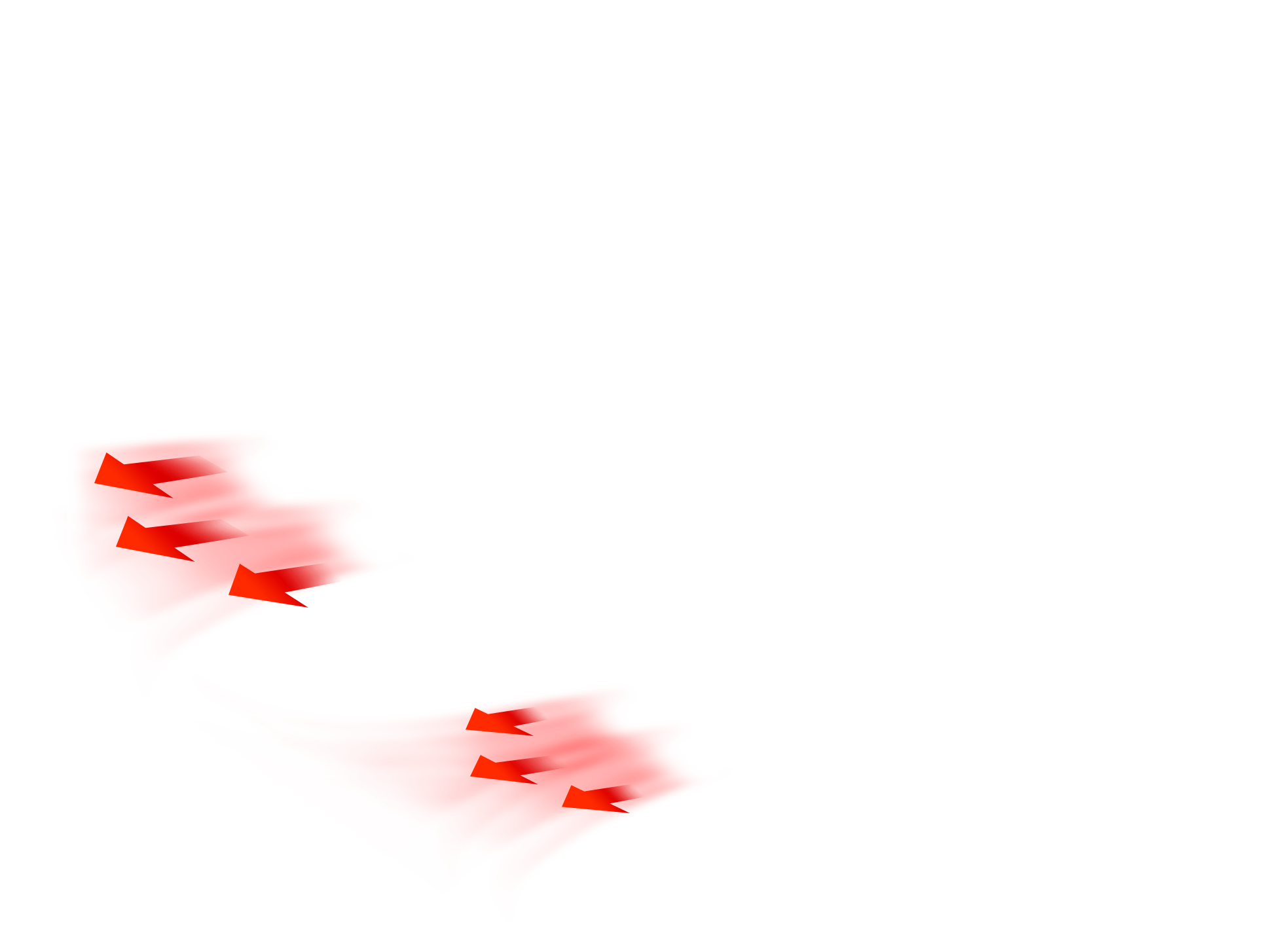 red arrow left
