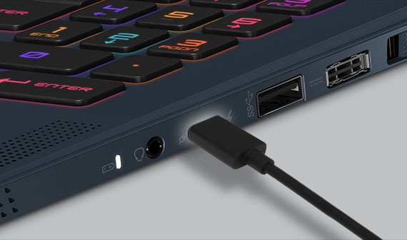 pd chargin plug in