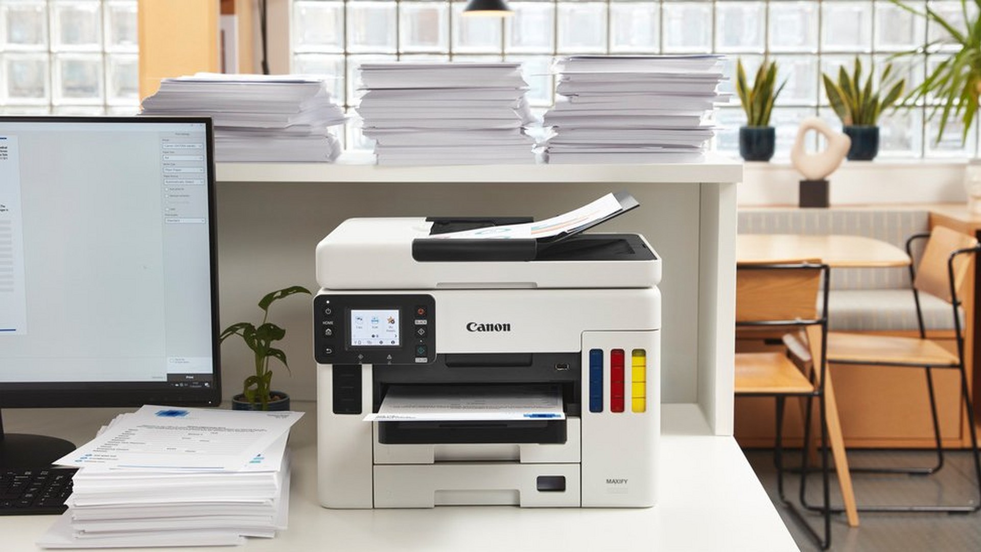 Impression de documents durable avec MAXIFY GX6050 et MAXIFY GX7050