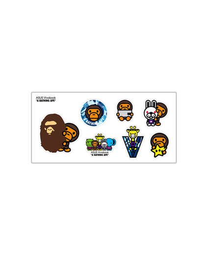 Stickers Baby milo et bape