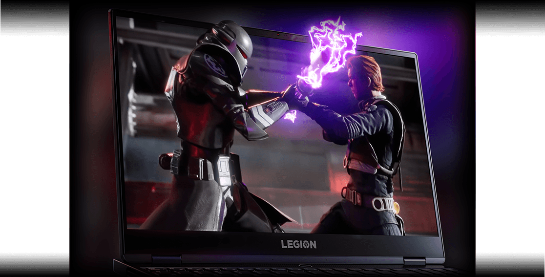 Bannière pour le Xbox Game Pass, disponible gratuitement pendant trois mois avec tous les portables Lenovo, dont le Lenovo Legion Pro 7 Gen 8 