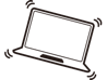 Test de vibration logo
