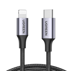 UGREEN Câble Lightning vers USB C MFi Certifié Nylon Tressé Chargeur iPhone Rapide